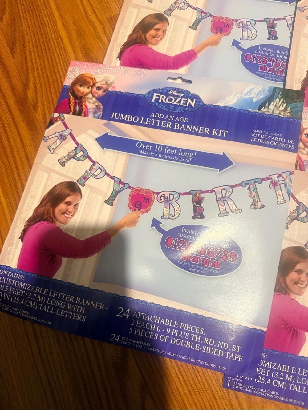 Frozen Jumbo Letter Banner Kit - Birthday Party Decoration